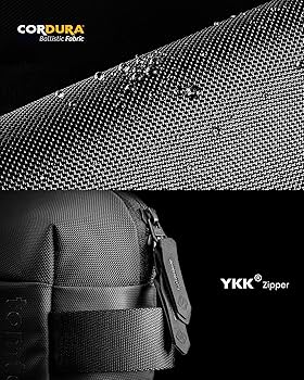 tomtoc Compact Sling Bag, 4L minimalistyczna torba na ramię